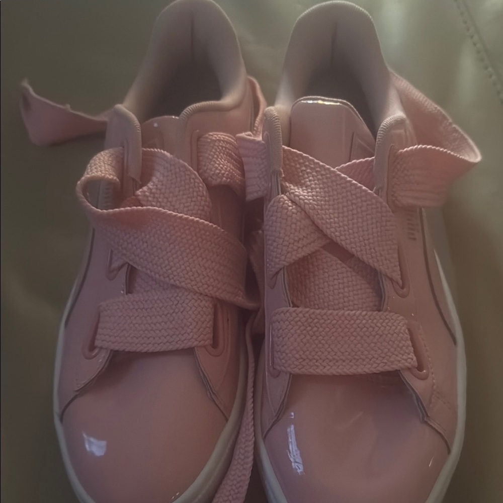 Sergio Rossi for Puma Pink Sneakers